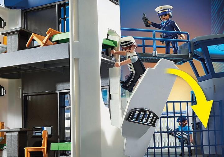Image du produit Playmobil Commissariat de police avec prison (6872, Playmobil City Action)