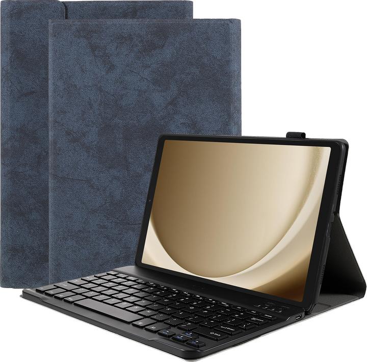 Produktbild Cazy Tastatur Hülle Kompatibel mit Samsung Galaxy Tab A9 mit magnetisch Abnehmbarer Tastatur - Layout: (Eng. Int., Galaxy Tab A9)