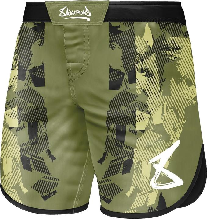 8Weapons 8 WEAPONS Fight Shorts, Hit 2.0, olive-black, M (M)