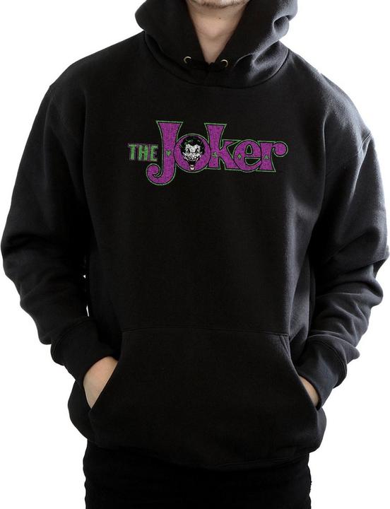 Produktbild The Joker Crackle Logo Kapuzenpullover (S)
