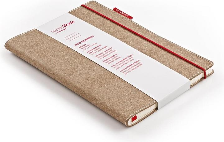 Produktbild Transotype senseBook RED RUBBER (A5, Liniert, Harter Einband)