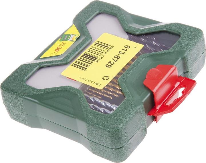 Produktbild Bosch Zubehör X-Line-Titanium Bohrer- und Schrauber-Set, 30-teilig (5.5 mm, 6 mm, 6.5 mm, 7 mm, 8 mm, 2.5 mm, 3 mm, 3.5 mm, 4 mm, 4.5 mm, 5 mm, 1.5 mm, 2 mm)