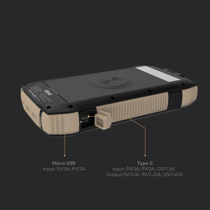 Produktbild Vinnic Solar Powerbank (20000 mAh, 20 W, 74 Wh)