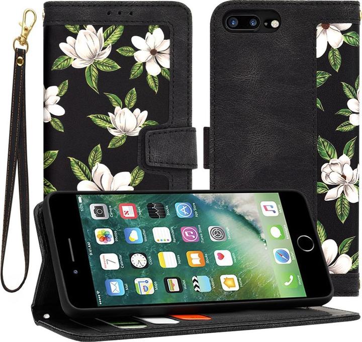 Actual product image Techsuit - FlipCraft - iPhone 7 Plus / iPhone 8 Plus - Flowers of the Dawn (Apple iPhone 8 Plus, Apple iPhone 7 Plus)