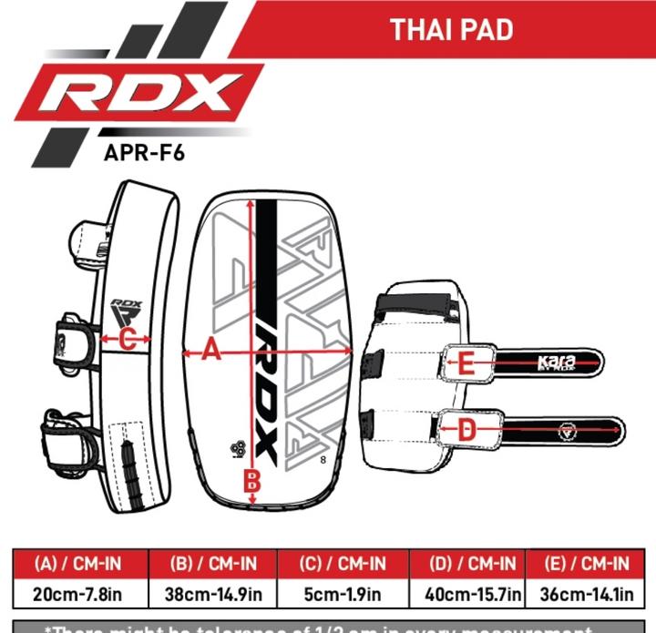 Image du produit Rdx Pao F6 (1pièce) (Taille unique)