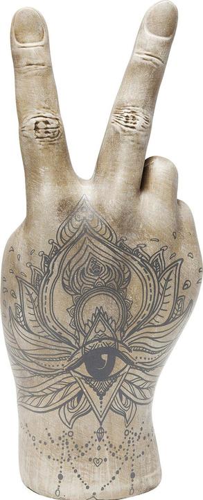Produktbild Kare Design Deko Hand Victory Tattoo Eye 36cm