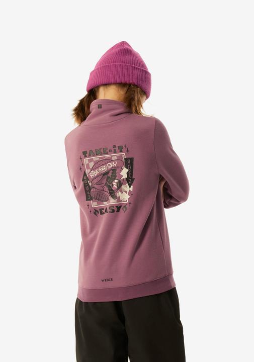 Produktbild Wedze Skipullover Kinder - 100 violett (146)