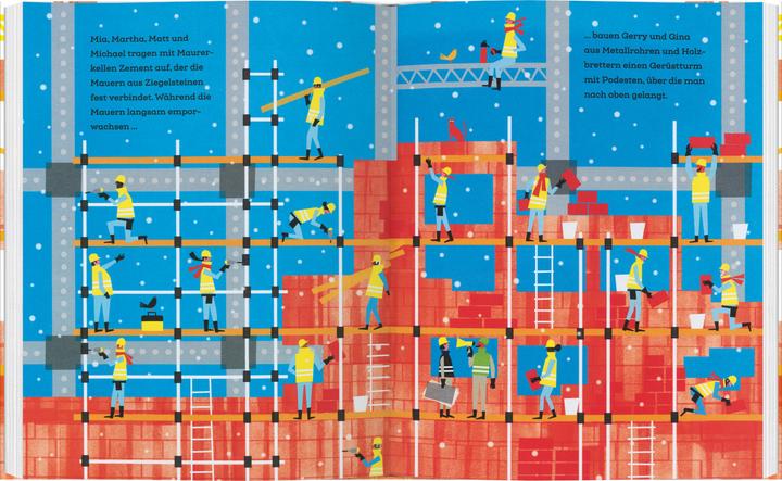 Produktbild Wer baut unser Haus? (Deutsch, Polly Faber, Leena Flegler, Klas Fahlén, 2024)