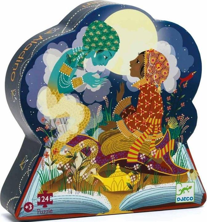 Actual product image Djeco Puzzle Aladdin 24 parts (24 pieces)