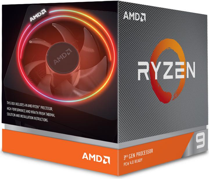 Productafbeelding AMD Ryzen 9 3900X (AM4, 3.80 GHz, 12 -Core)