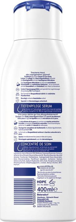 Produktbild NIVEA Repair & Care Body Lotion (Körpercreme, 400 ml)