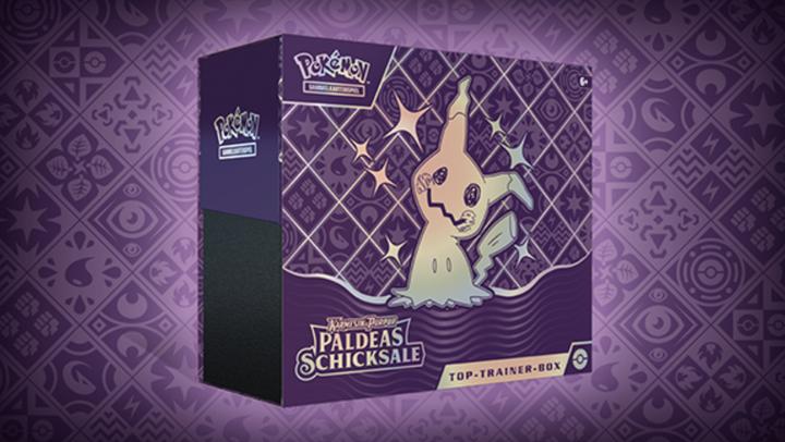 Immagine prodotto Pokémon Destini di Paldean (Tedesco, Elite / Top Trainer Box)