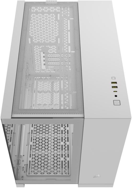 Image du produit Corsair Boîtier iCUE 2500X RGB Midi TG blanc (mATX)
