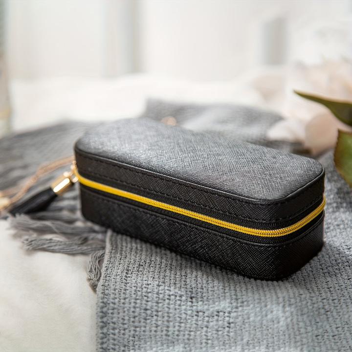 Only-Bags.Store Travel Jewelry Box, Portable Jewelry Case, PU Jewelry Box, Small Jewelry Container, Jewelry Boxes