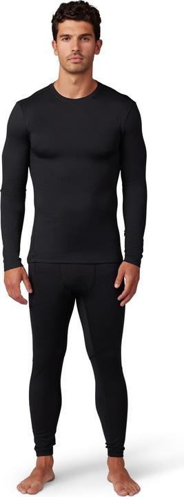Actual product image Fox Tee 23 Tecbase Fire Ls Shirt Blk 2x (XXL)