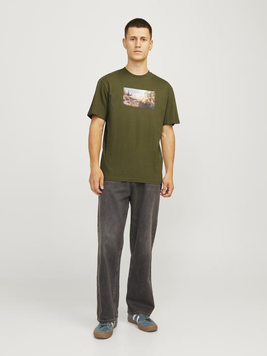 Immagine prodotto Jack & Jones T-shirt stampata con scollo rotondo (XS)