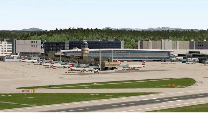 Produktbild Aerosoft Airport Zürich V2.0 für X-Plane 11 (PC, Mac, Multilingual)