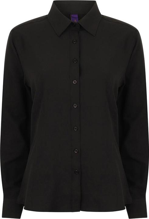 Image du produit Henbury Blouse Chemise de travail Chemise de travail manches longues antibactérienne (3XL)