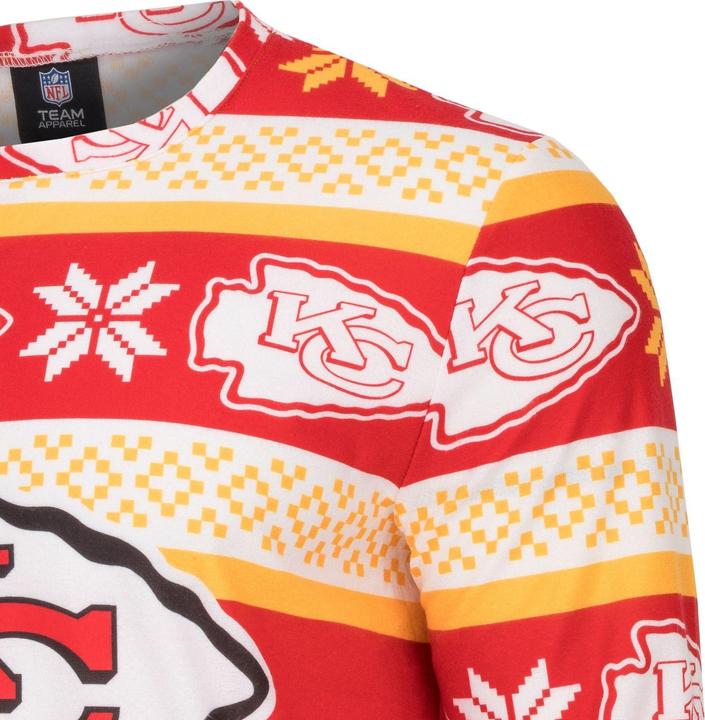 Actual product image Foco NFL Winter XMAS pyjamas Kansas City Chiefs - L (L)