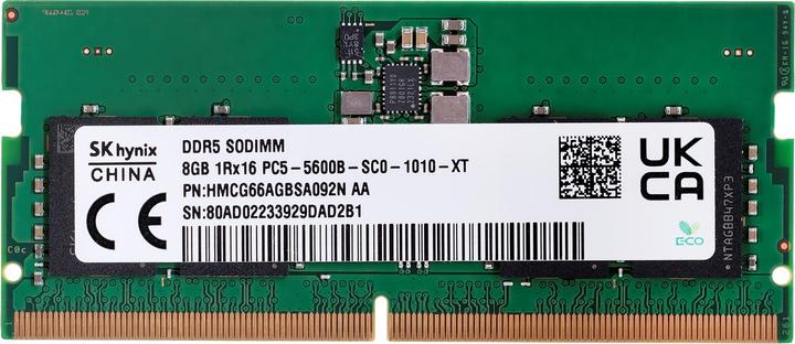 Produktbild Lenovo ThinkPad 8GB DDR5 5600MHz SoDIMM Memory (1 x 8GB, 5600 MHz, DDR5-RAM, SO-DIMM)