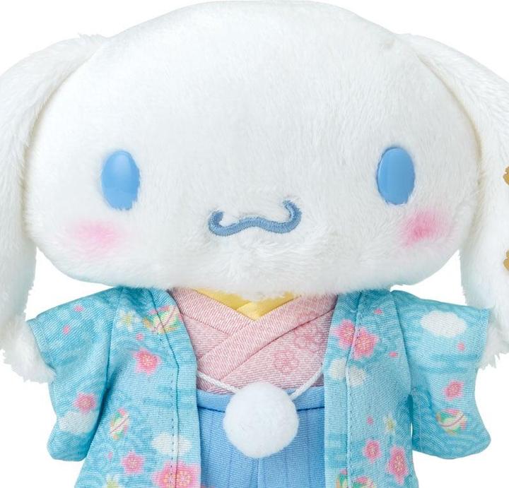 Actual product image Sanrio Cinnamoroll Plush (Kimono) - 20 cm (17 cm)