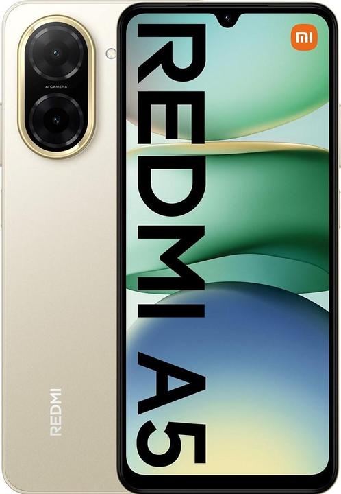Produktbild Xiaomi Redmi A5 4G (64 GB, Sandy Gold, 6.88", Dual SIM + SD, 32 Mpx, 4G)