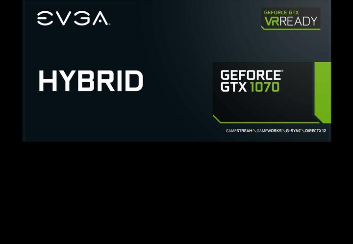 Produktbild EVGA GeForce GTX 1070 Hybrid Gaming (8 GB)