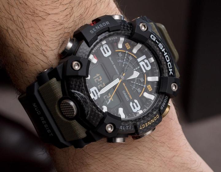 Image du produit G-Shock GG-B100-1A3ER (Montre de sport, Montre numérique, Montre analogique, Montre connectée, 55.40 mm)