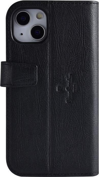 Produktbild Pierre Cardin Hülle iPhone 13 - Echt Leder Book Case schwarz & 3 Kartenfächer No.182 (Apple iPhone 13)