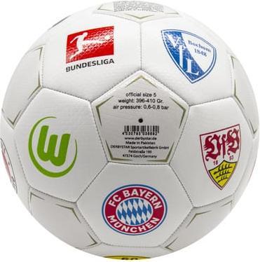 Derbystar Fussball BUNDESLIGA CLUBLOGO PRO in Grösse 5 (5)