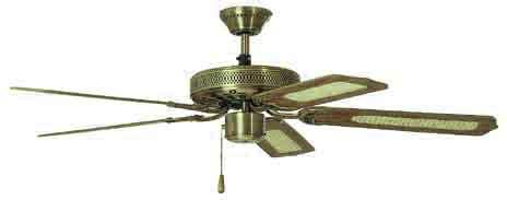 Produktbild Deko Deckenventilator Paloma Plus mit Zugschnur 132 cm