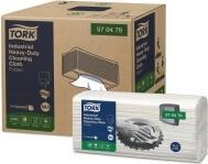 Actual product image Tork Cleaning cloth Industrial Heavy-Duty W4, white, pack of 4. (240 pcs.)
