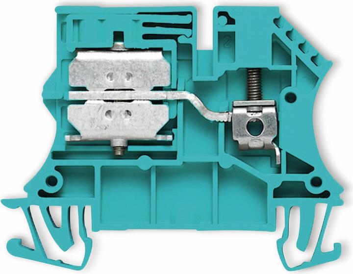 Actual product image Weidmüller WNT 4 10X3 Neutral conductor terminal block 4qmm Sammelsch. 1010780000