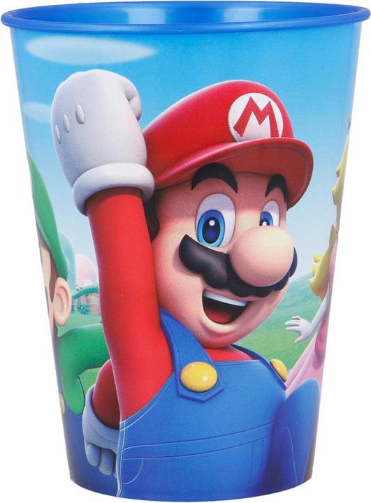 Produktbild Tinisu Super Mario Plastikbecher Mario Luigi Peach (260 ml)
