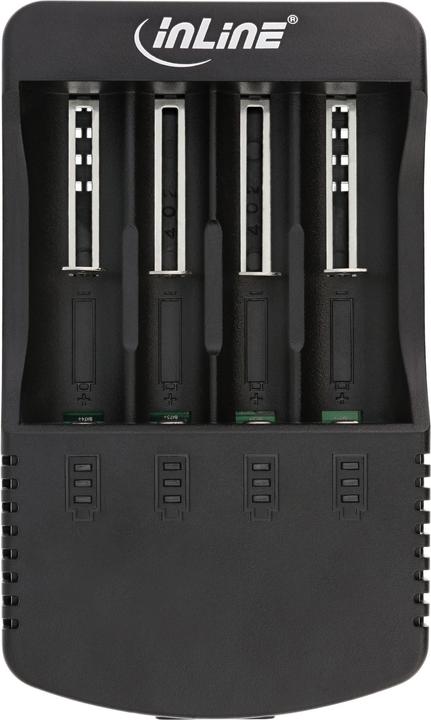 Actual product image InLine 01287L (1 pcs., A, C, AAAA, AA, AAA, Chargers without battery)