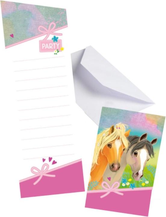 Image du produit Amscan Invitations & Enveloppes - Pony (8p.) (8 pcs)