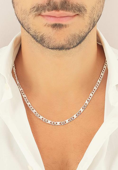 Immagine prodotto Muau Catena di 8 (Argento, 55 cm)