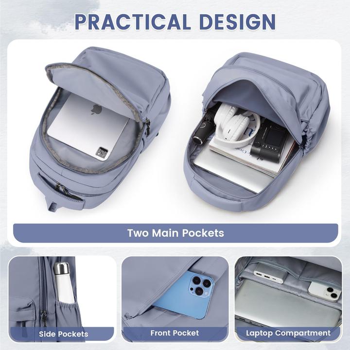 Actual product image Only-Bags.Store School rucksack, lightweight school bags, waterproof school rucksack for university, leisure