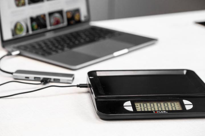 Immagine prodotto Taylor's Bilancia digitale ricaricabile Dual USB