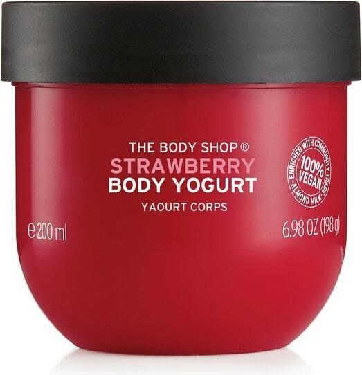 Image du produit Body Shop Yogourt corporel à la fraise (Crème pour le corps, 200 ml)
