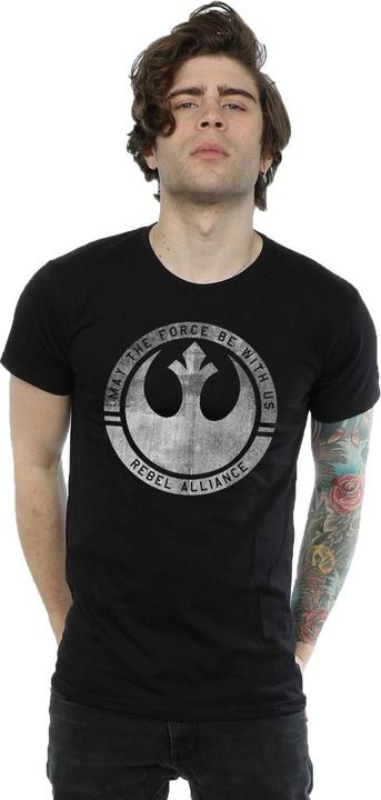 Immagine prodotto Star Wars Rogue One May The Force Be With Us Maglietta Uomo (M)