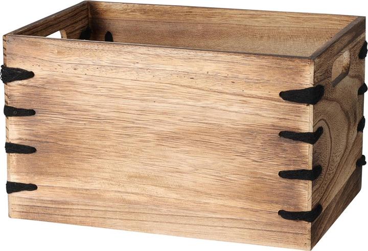 Produktbild Natura Punto 3er-Set Holzkisten mit Grifföffnungen und Verzierung, 3 Grössen