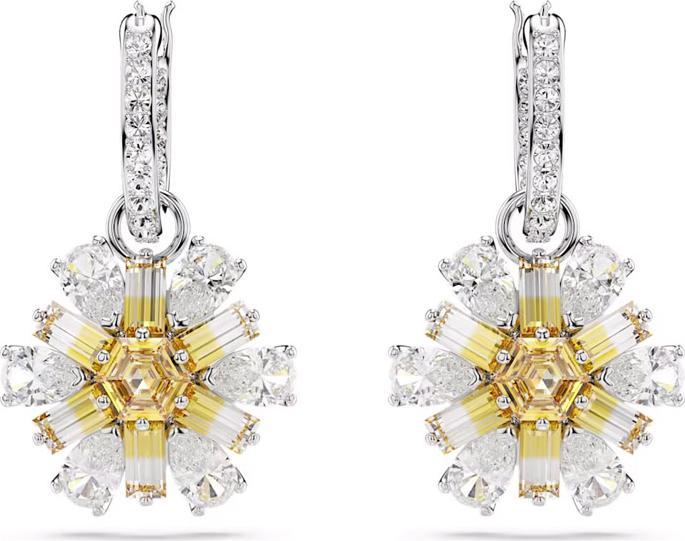 Immagine prodotto Swarovski Orecchini a goccia Idyllia Fiore Giallo (Metallo Swarovski)