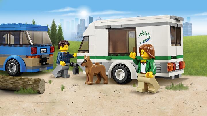 Immagine prodotto LEGO City Furgone e caravan (60117, LEGO City)