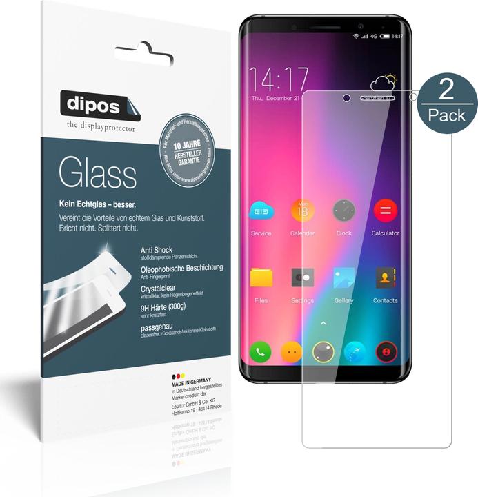 Image du produit Dipos Film de Protection d’écran Anti-Shock (2 pièce(s), Elephone U Pro)
