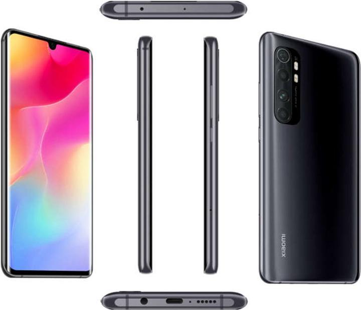 Produktbild Xiaomi Mi Note 10 Lite (64 GB, Midnight Black, 6.47", Dual SIM, 64 Mpx, 4G)