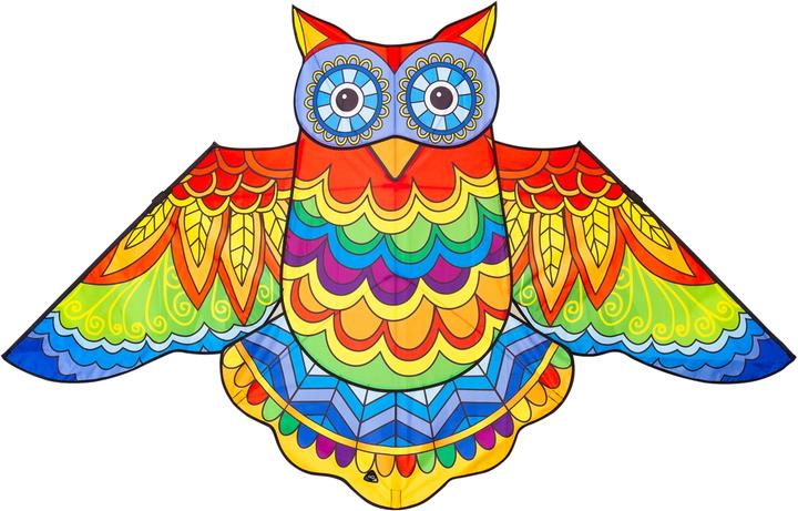 Produktbild Invento Drachen Jazzy Owl Kite 145x85 cm, ab 5 Jahren, inkl. Spule mit Schnur 40 m