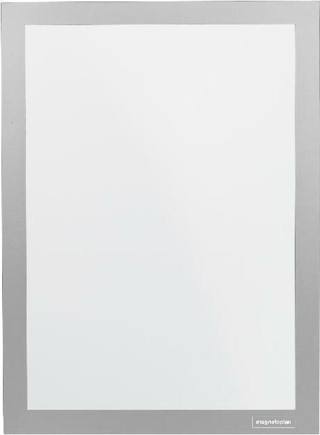 Magnetoplan Cornice informativa magnetofix, DIN A6, argento