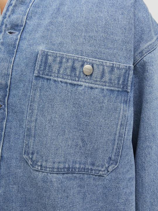 Produktbild Jack & Jones Wide Fit Jeanshemd Jeanshemd (XS)