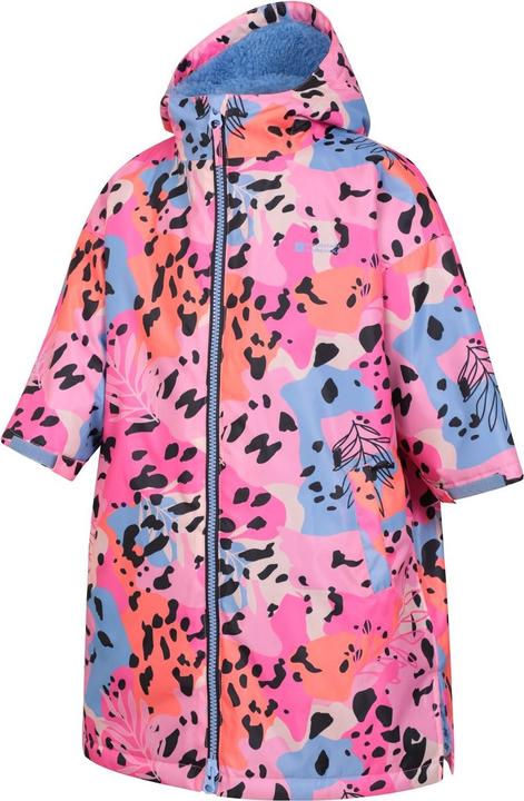 Actual product image Mountain Warehouse Childrens/Kids Tidal Leaves Changing Robe (L)